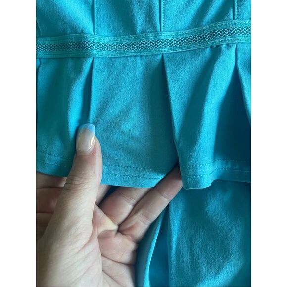 Lululemon Run: Pace Setter Skirt (Regular) Spry Blue / Twin Stripe Spry Blue - Picture 5 of 6